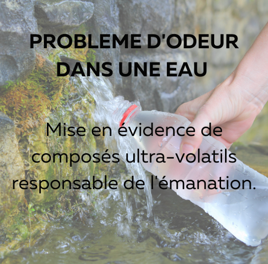Problème d'odeur dans une eau 
